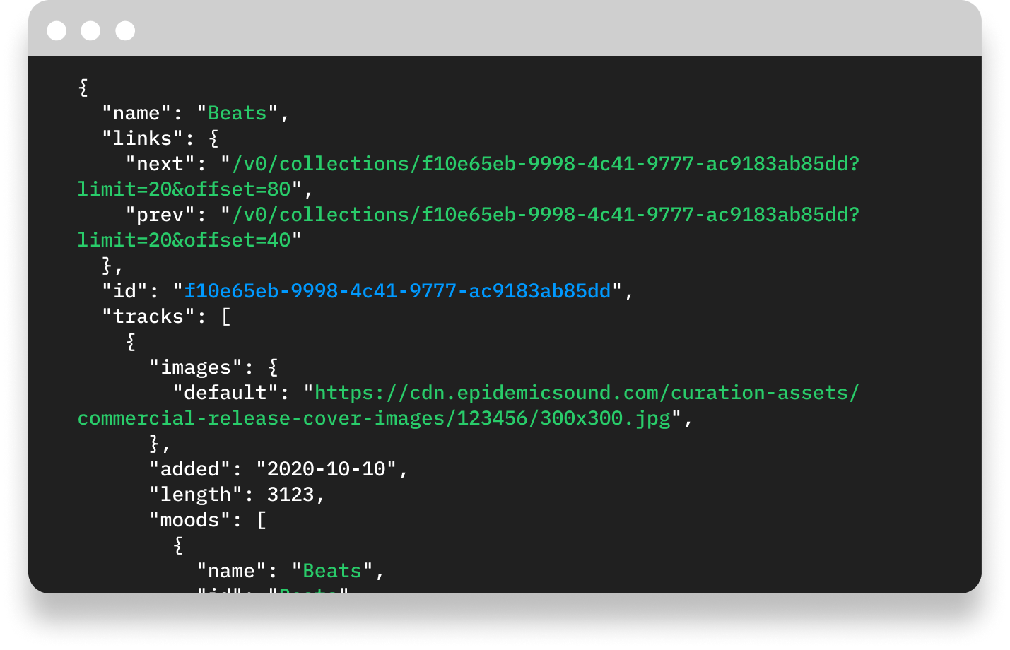 Developers Epidemic Sound Connect